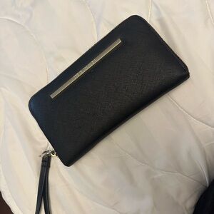 Black Steve Madden Wristlet Wallet